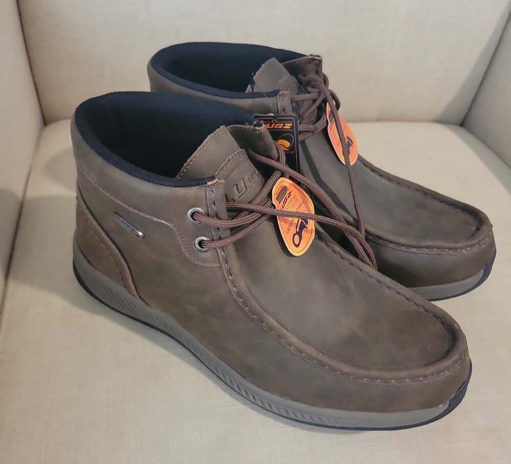 Lugz men's Antonio Chukkas Boots SZ 10 MANTOD-2323 Brown memory foam Y2K,  SC